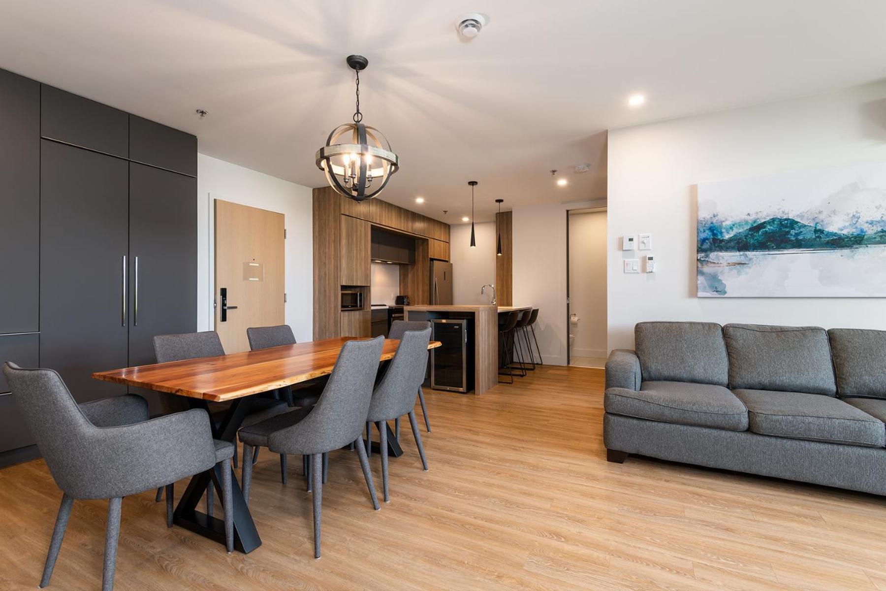 Les Appartements Du Massif De Charlevoix Petite-Riviere-Saint-Francois Zimmer foto